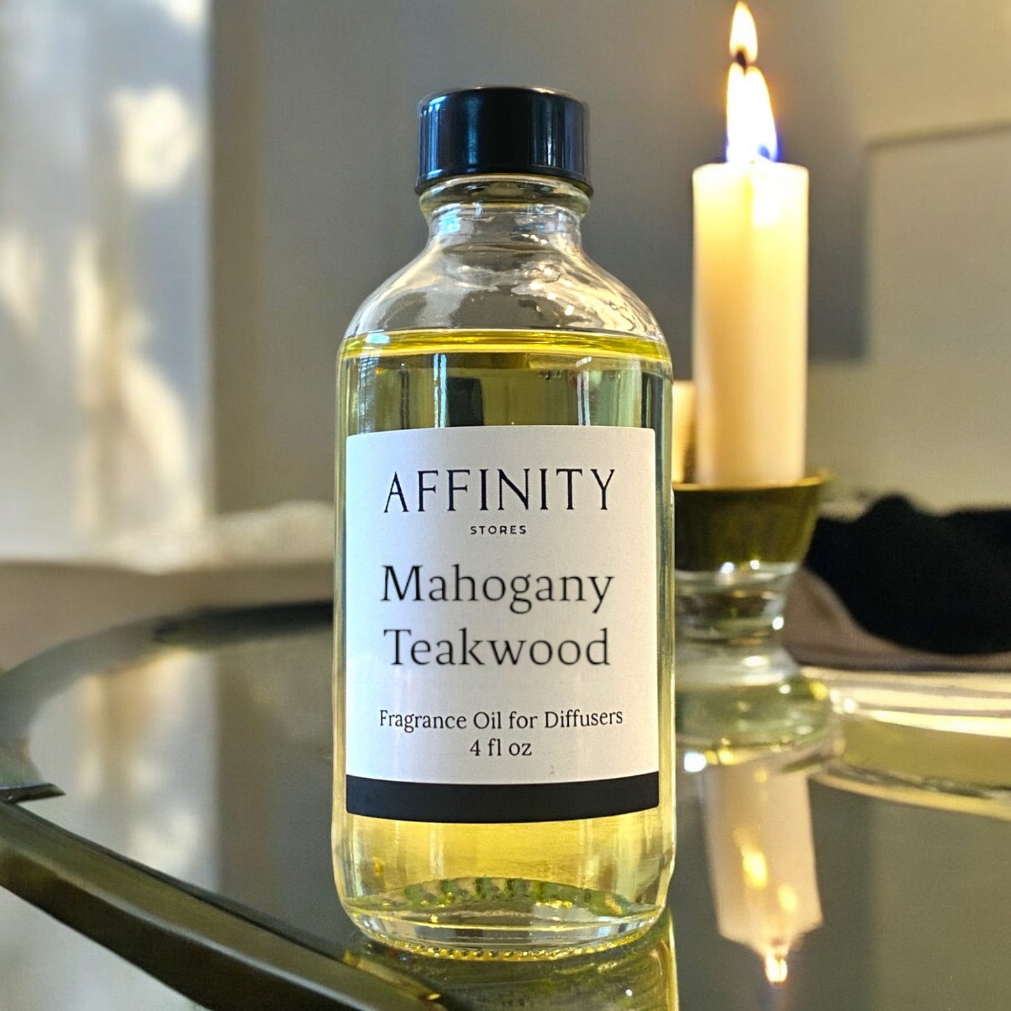 Mahogany Teakwood Luxury Fragrance Oil by Affinity Store